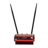 BDI STS4-4-IW3 intelliducer data acquisition node with antennae, red and black, front-view