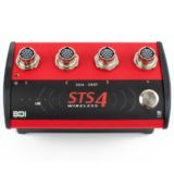 BDI STS4-4-IW3 intelliducer data acquisition node, red and black, top-view