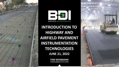 thumbnail of BDI – Highway and Airfield Pavement Instrumentation (06-2022)