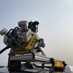 View of bascule pinion gear assembly