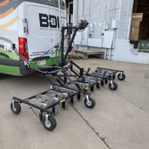 SounDAR testing system mounted to BDI vehicle