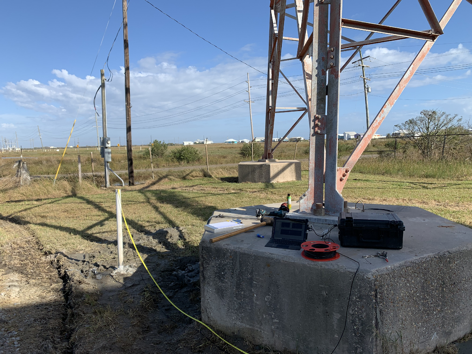 Parallel Seismic Survey Field